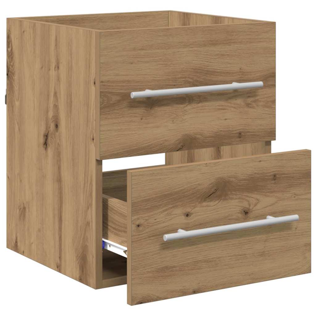 Armadio sottolavello Rovere artigianale 38,5 x 41 x 48 cm