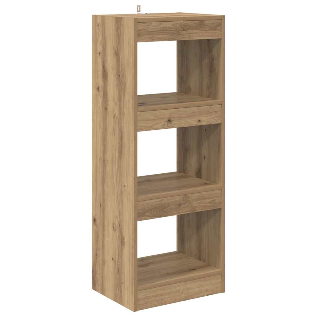 Armadio per Libri rovere artigianale 40 x 30 x 103 cm