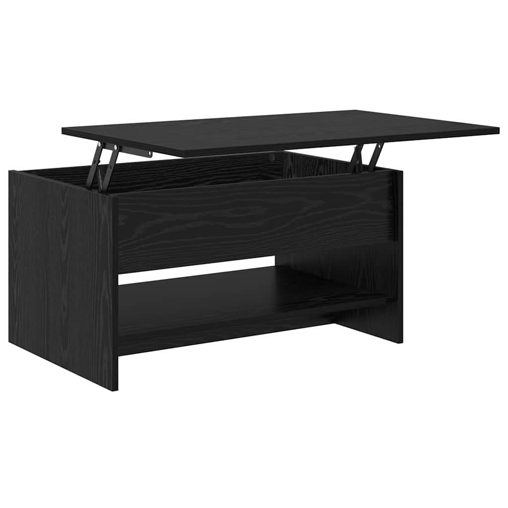 Tavolino da salotto Rovere Nero 80 x 50,5 x 41,5 cm