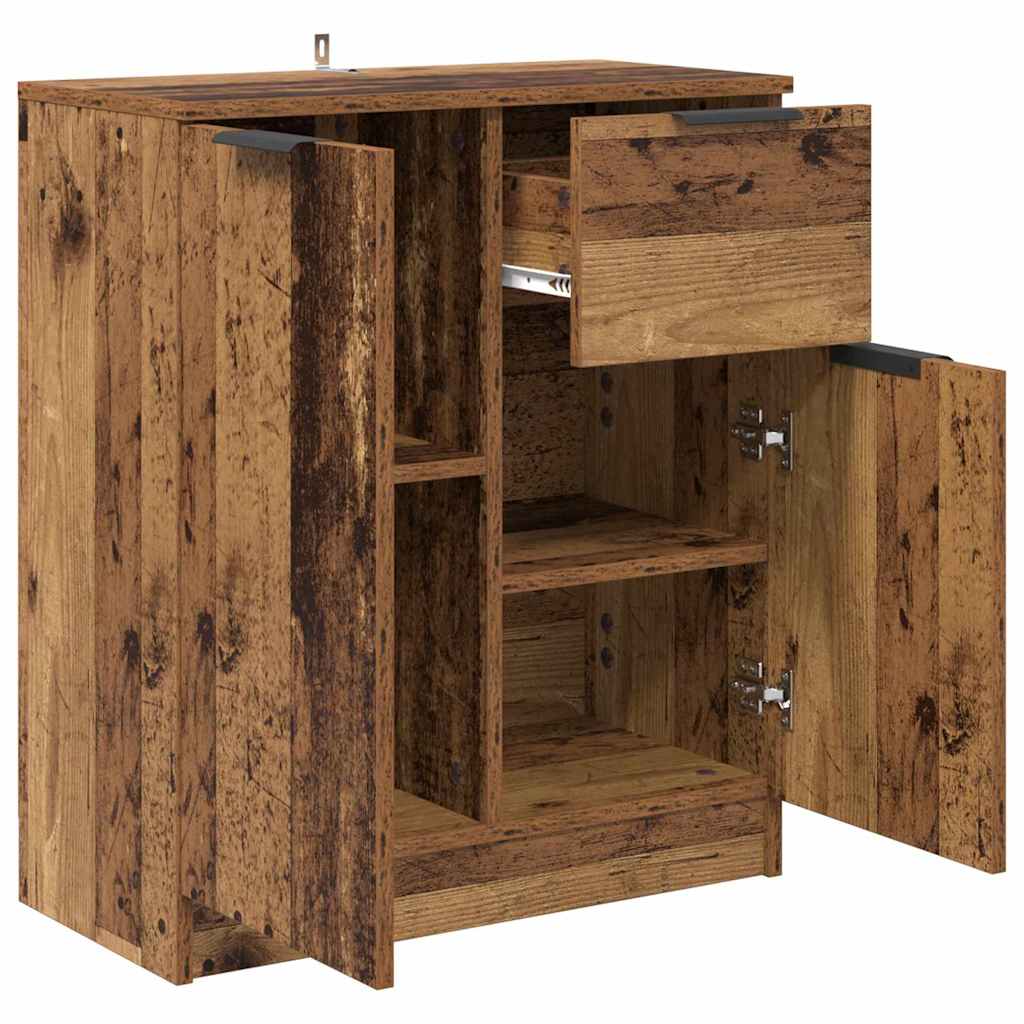 Credenza Legno vecchio 60 x 30 x 70 cm Legno multistrato