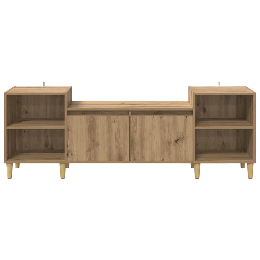 Mobile TV Rovere artigianale 160 x 35 x 55 cm Legno multistrato