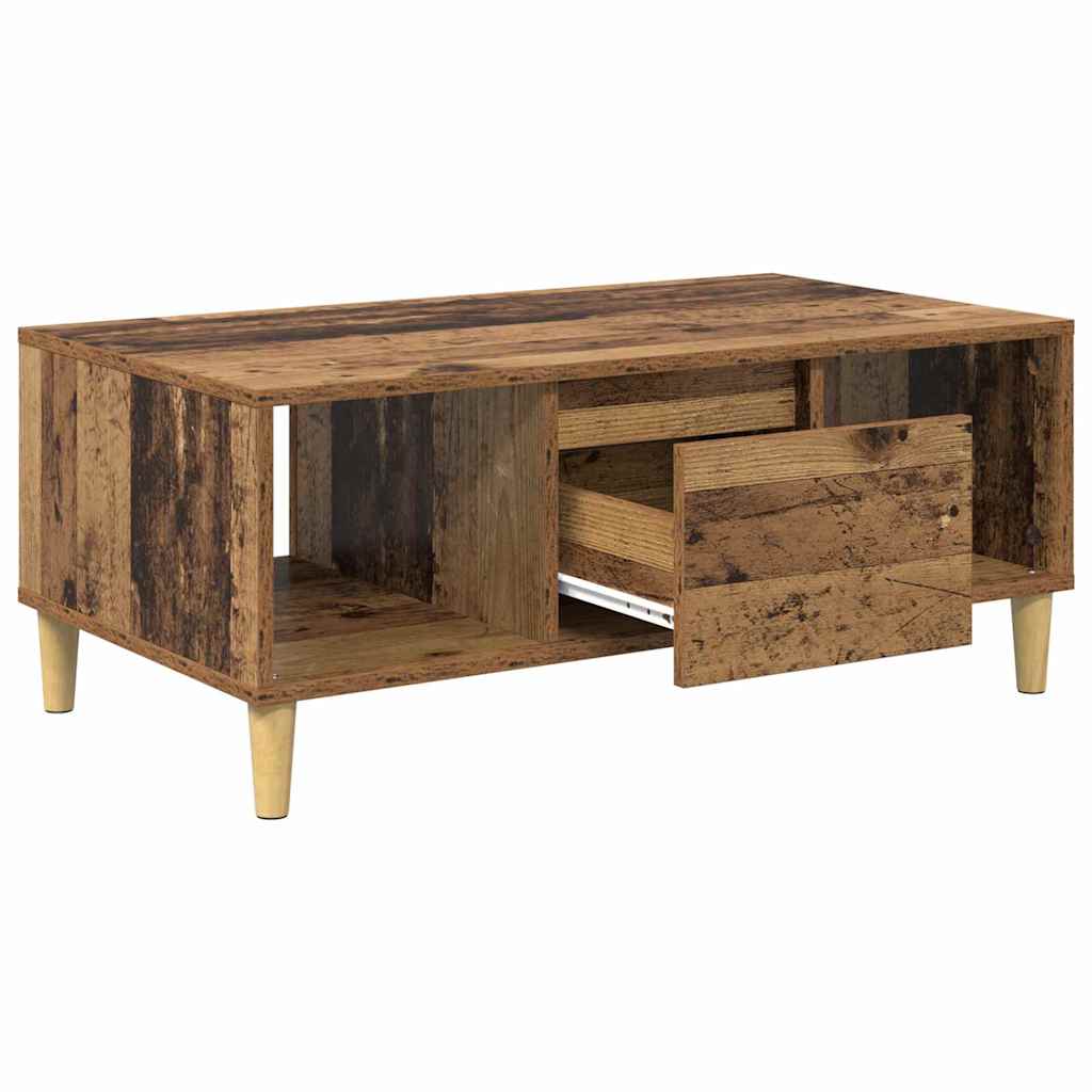 Tavolino da salotto Legno vecchio 90 x 50 x 26.5 cm