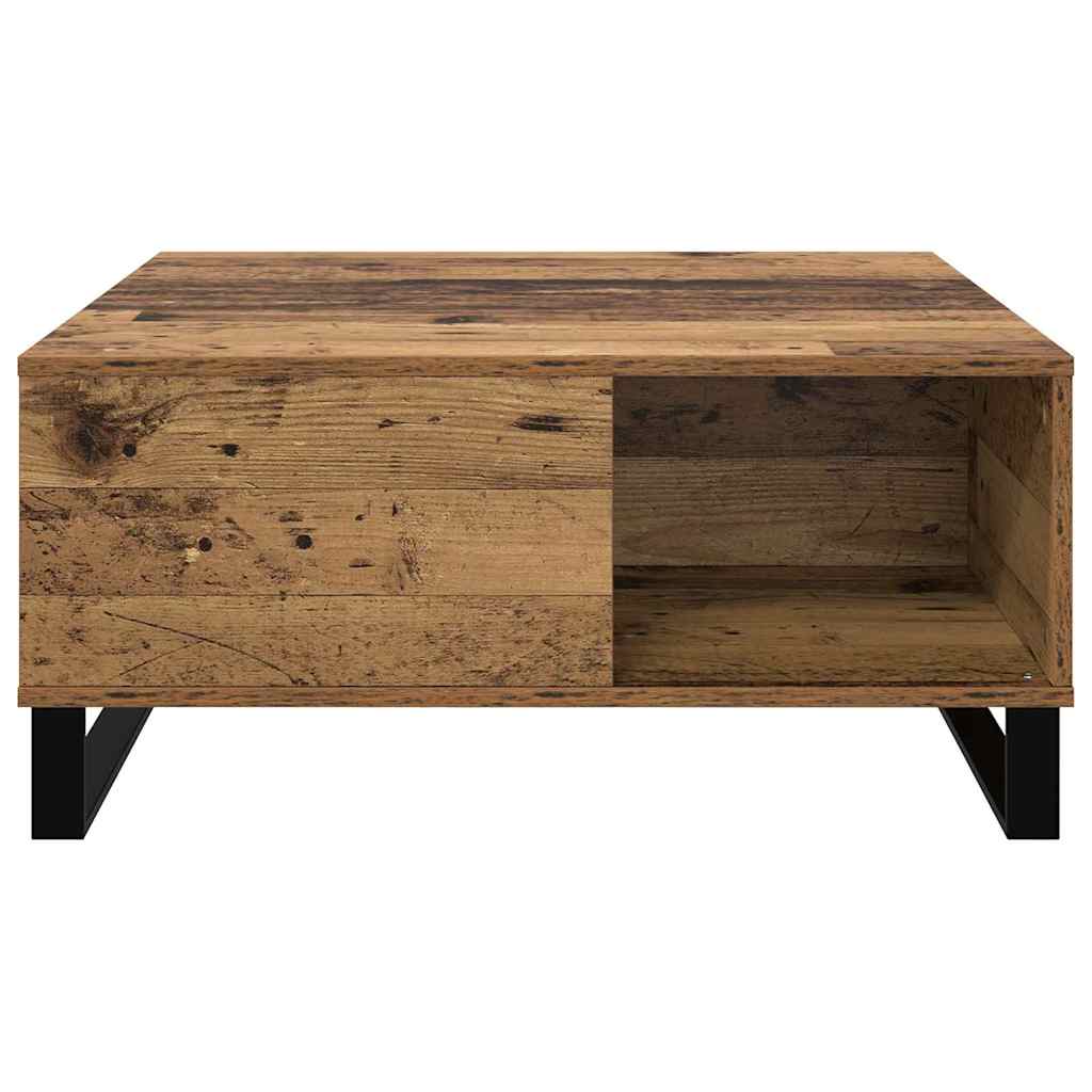 Tavolino da salotto Legno vecchio 80 x 80 x 36,5 cm