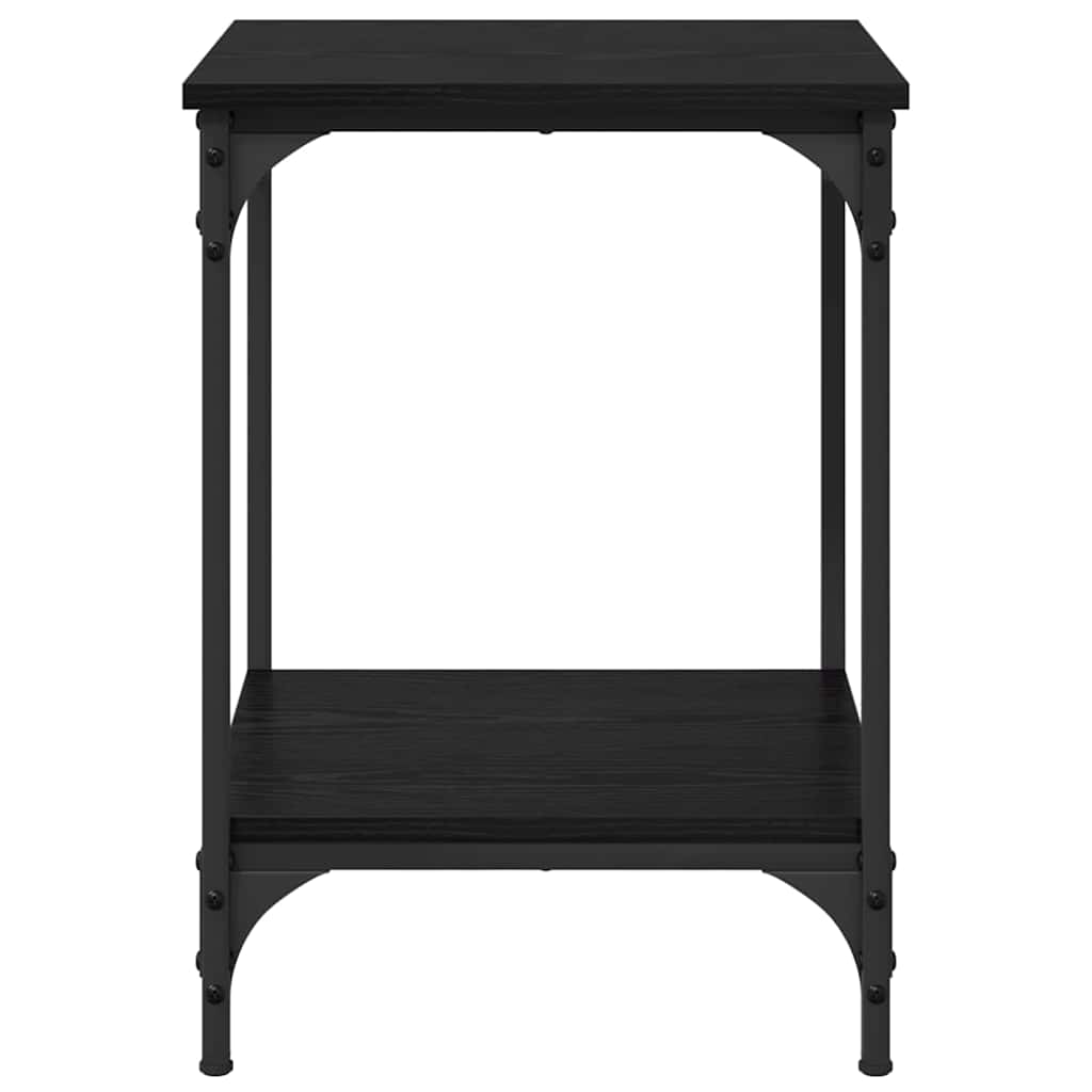 Tavolino da salotto Rovere Nero 40 x 40 x 55 cm