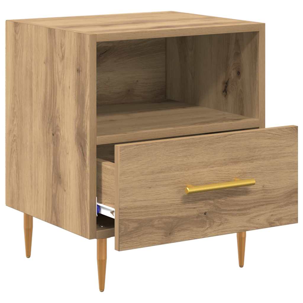 Comodino Marrone 40 x 35 x 47,5 cm Legno multistrato