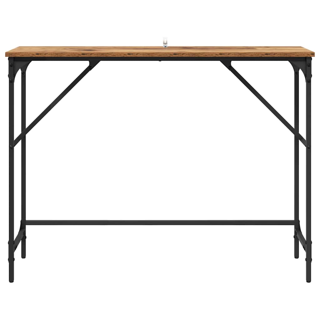 Tavolo consolle Legno vecchio 100 x 32 x 75 cm
