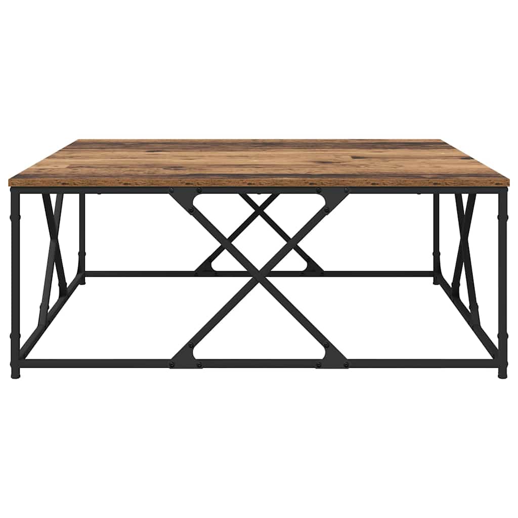 Tavolino da salotto Legno vecchio 100 x 100 x 40 cm