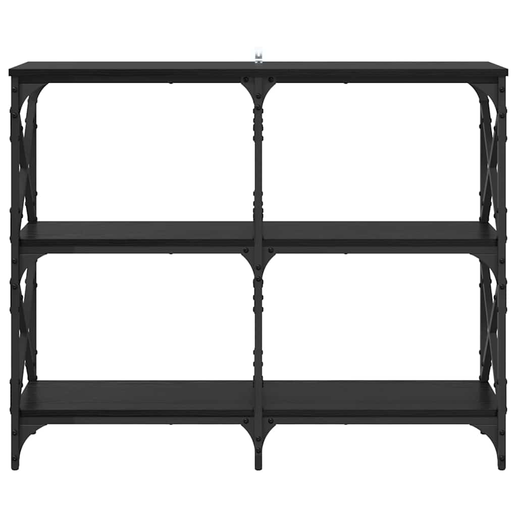 Tavolo consolle Rovere Nero 100 x 28 x 80,5 cm