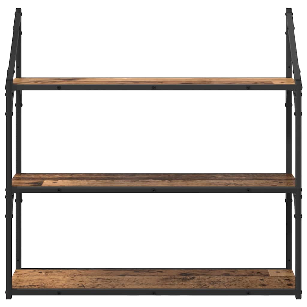 Scaffale da parete Legno vecchio 80 x 21 x 78,5 cm