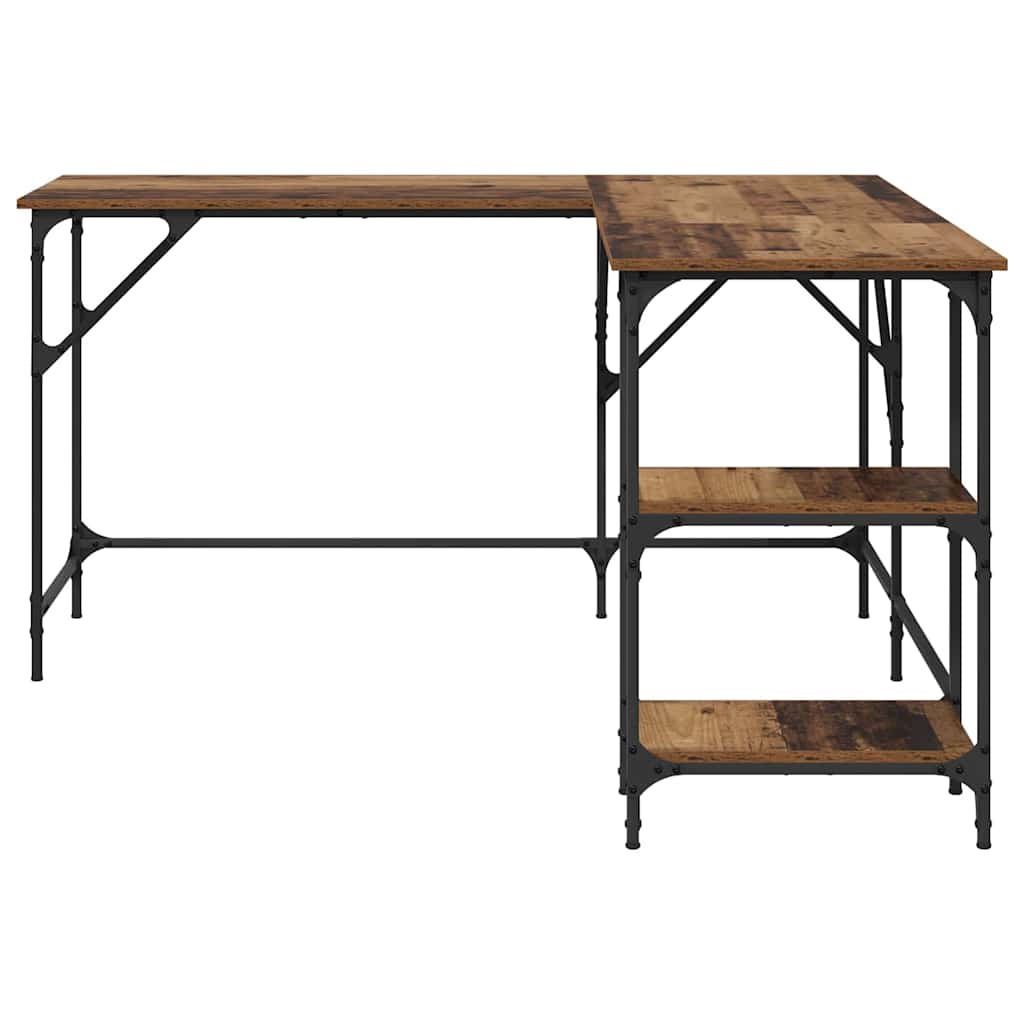 Scrivania Legno vecchio 139 x 139 x 75 cm Legno multistrato