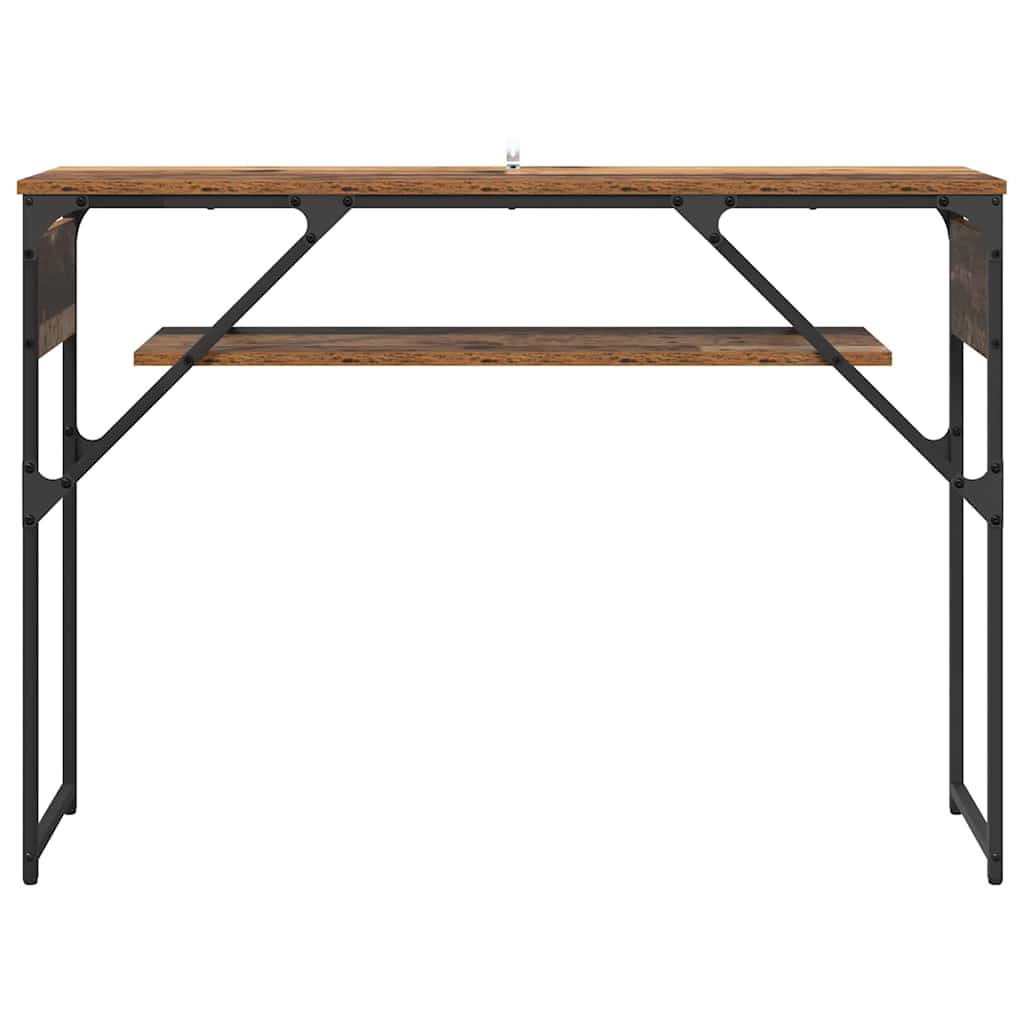 TavoloConsolle Legno vecchio 105x30x75cm Legno multistrato