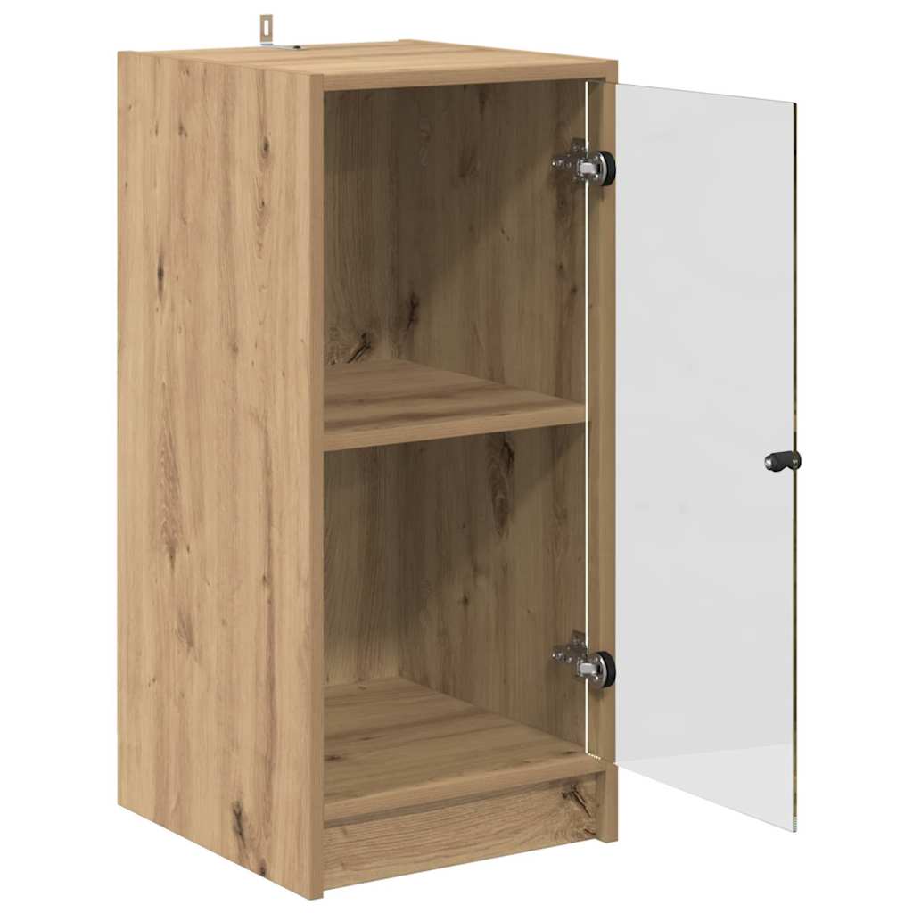 Credenza rovere artigianale 35 x 37 x 76 cm Legno multistrato