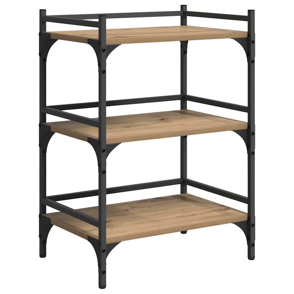 Carrello da Cucina Rovere artigianale 50 x 35 x 75.5 cm