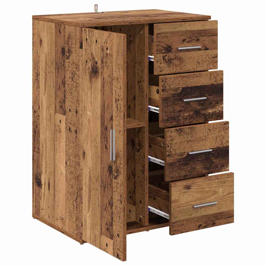Credenza Legno vecchio 59 x 39 x 80 cm Legno multistrato