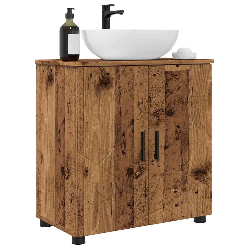 Mobile da Bagno con archiviazione Legno vecchio 61 x 35 x 64 cm