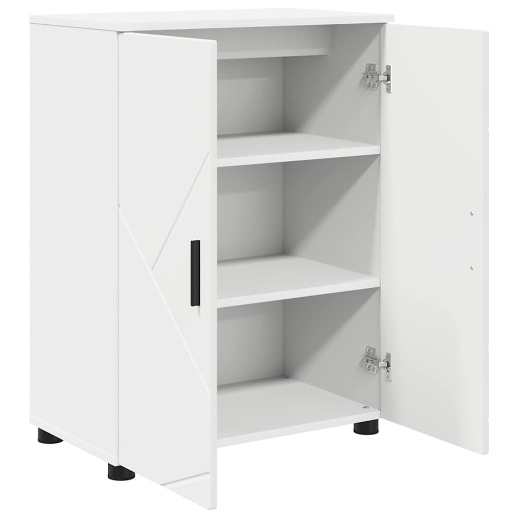 Mobile da Bagno con archiviazione Bianco 60 x 35 x 80 cm