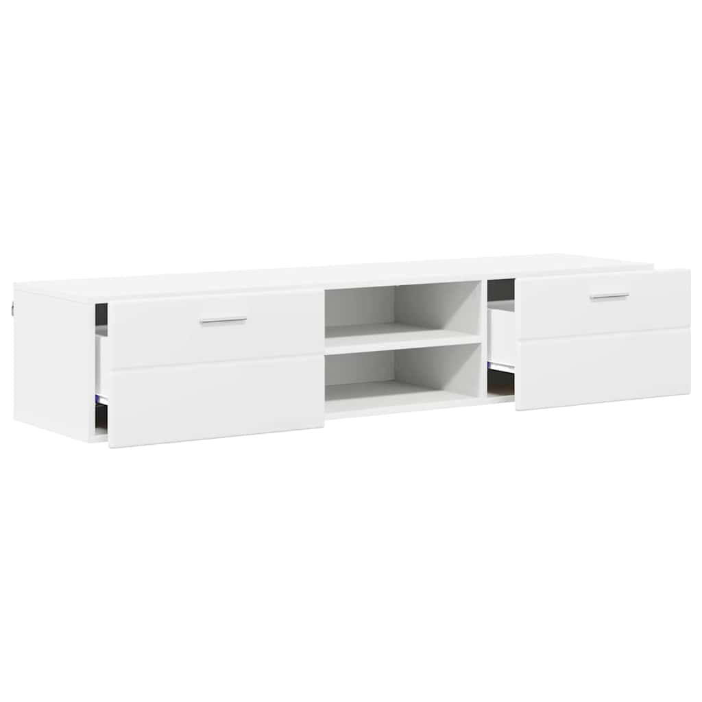 Armadio in Legno Bianco 150 x 39 x 30 cm Legno multistrato