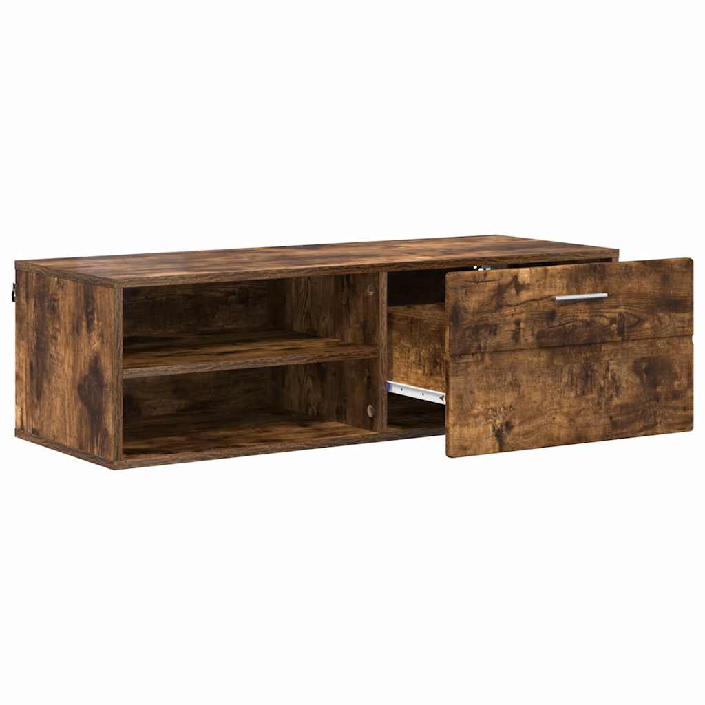 Armadio in Legno con cassetto Rovere fumé 100,5 x 39 x 30 cm
