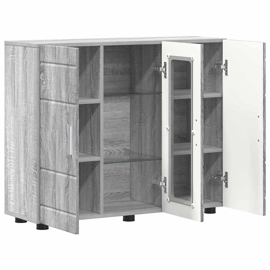 Armadio in Legno Grigio Sonoma 88,5 x 30,5 x 73 cm
