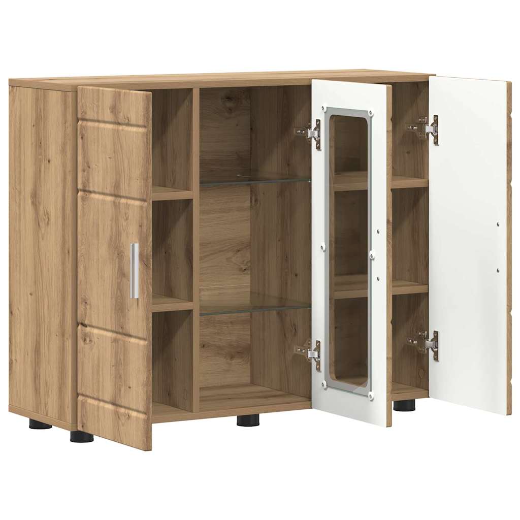Armadio in Legno Rovere artigianale 88,5 x 30,5 x 73 cm