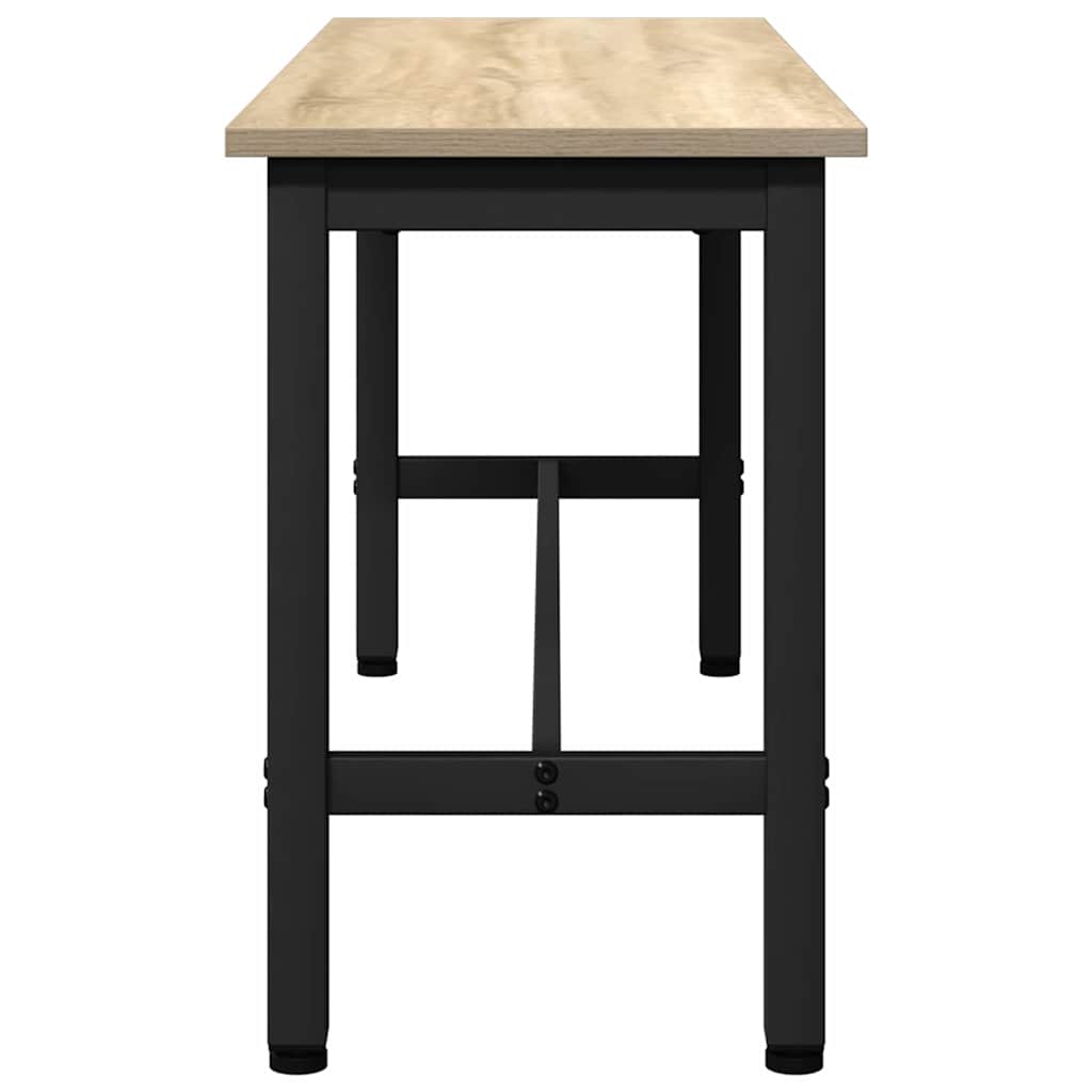 Panchina da pranzo Rovere Sonoma 100 x 32,5 x 48,5 cm