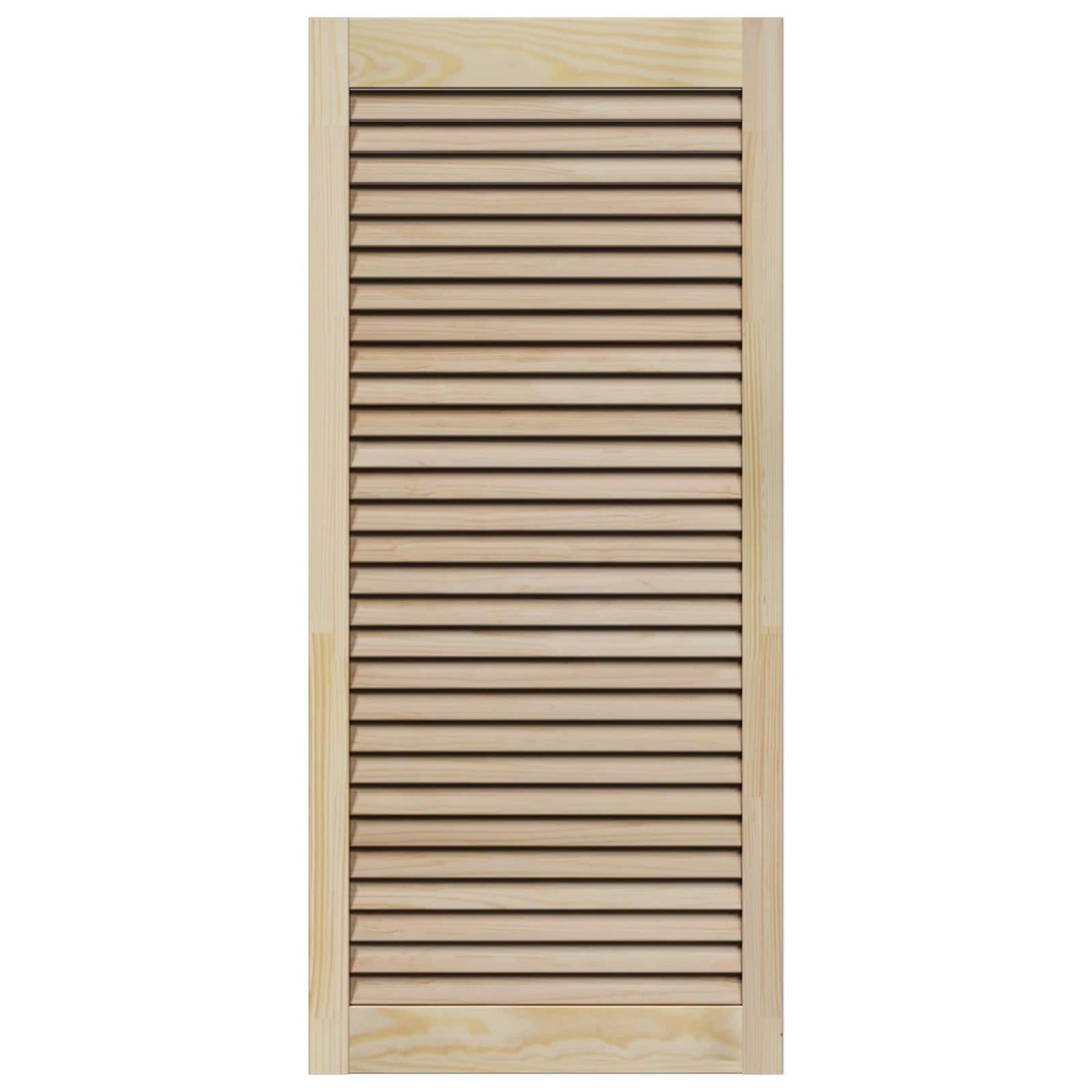 Porta per Armadio con porta 4 pcs Naturale 49,5 x 2,1 x 110 cm