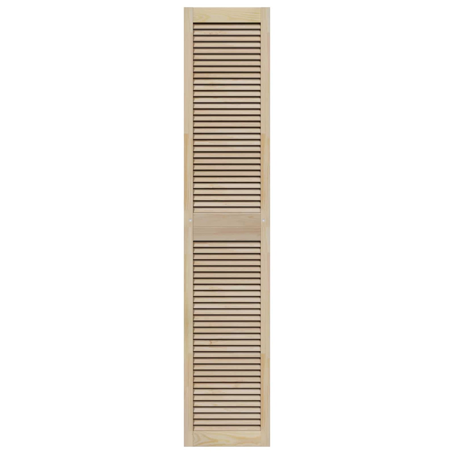Porta per Armadio con porta 4 pcs Naturale 201 x 2,1 x 39,5 cm