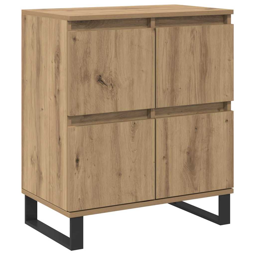 Credenza 3 pcs Rovere artigianale 60 x 35 x 70 cm