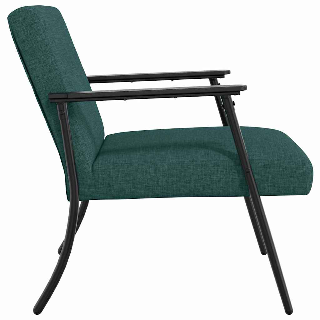 poltrona Verde Scuro 59 x 75 x 78 cm Tessuto