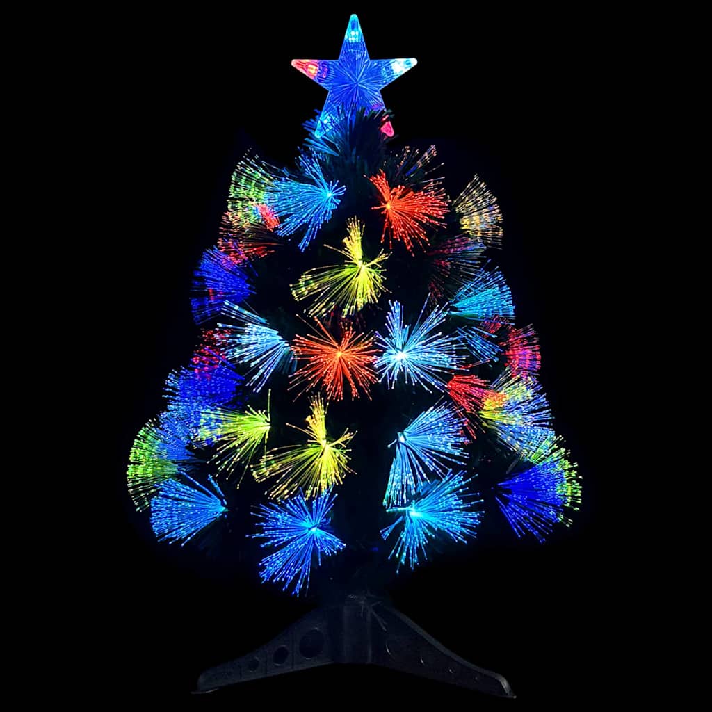 Albero di Natale artificiale con 50 LED Verde 64 cm PVC