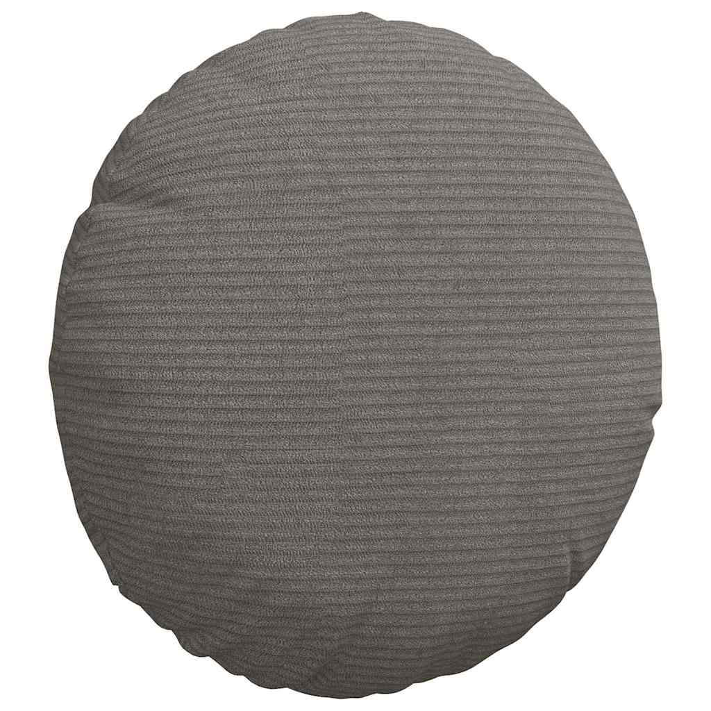 Cuscini per Seduta 2 pcs Grigio chiaro Ø 30 x 13 cm