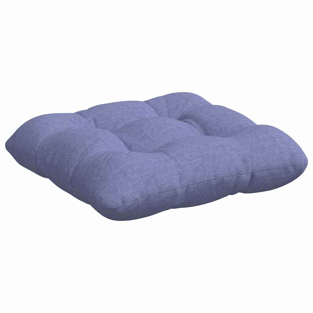 Cuscini per Seduta 4 pcs Blu jeans 45 x 45 x 12 cm Tessuto