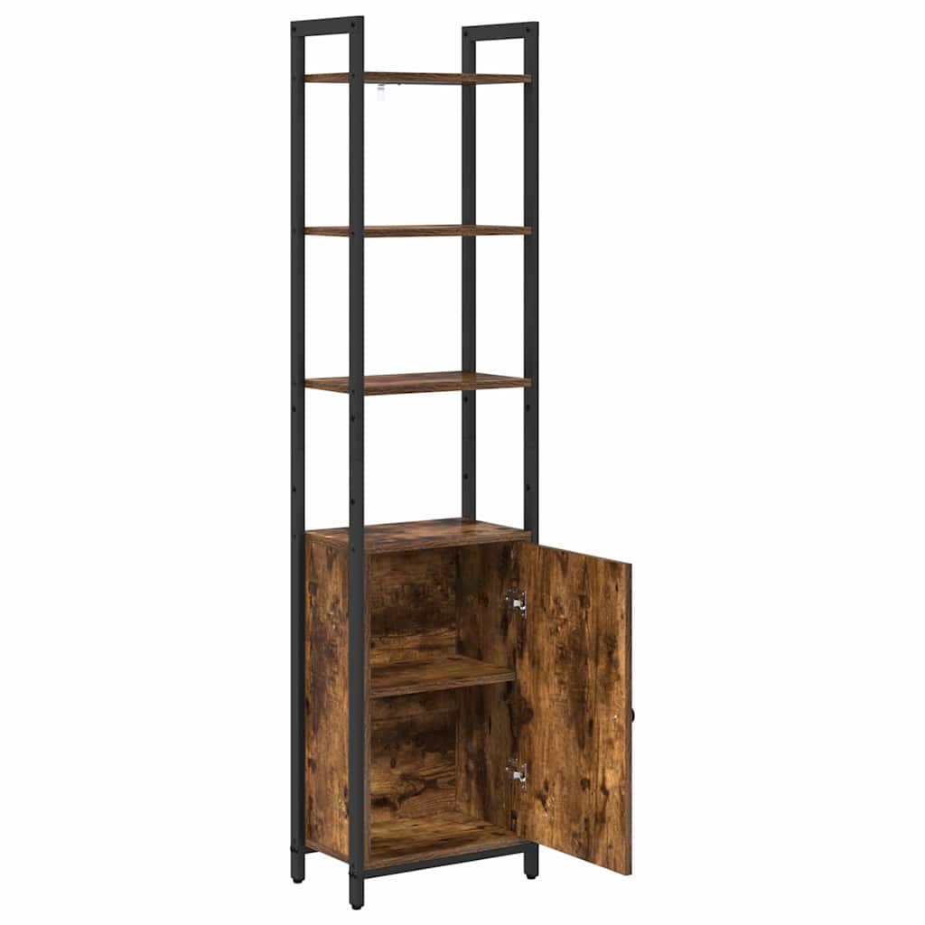 Armadio per Libri Rovere fumé 40 x 24 x 161 cm