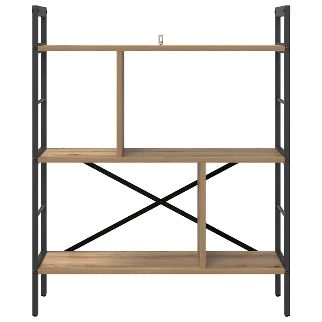 Libreria Rovere artigianale 75 x 30 x 91 cm Legno multistrato
