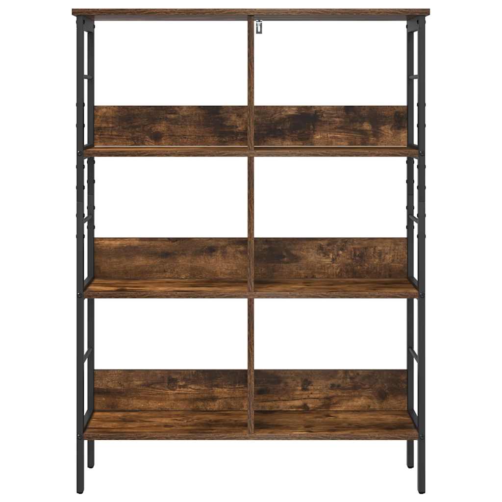 Libreria Rovere fumé 82 x 32 x 112 cm Legno multistrato