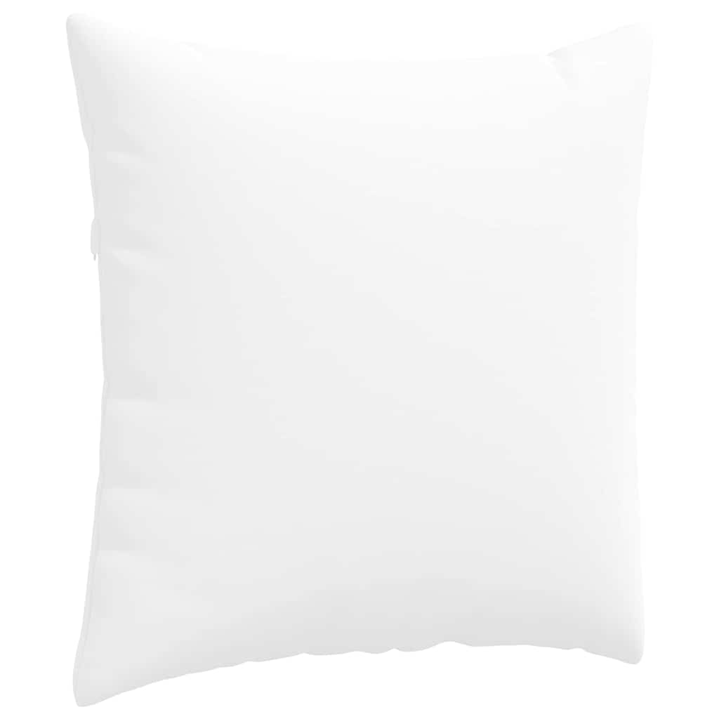 Cuscini da Divano 2 pcs Bianco 80 x 80 cm Tessuto