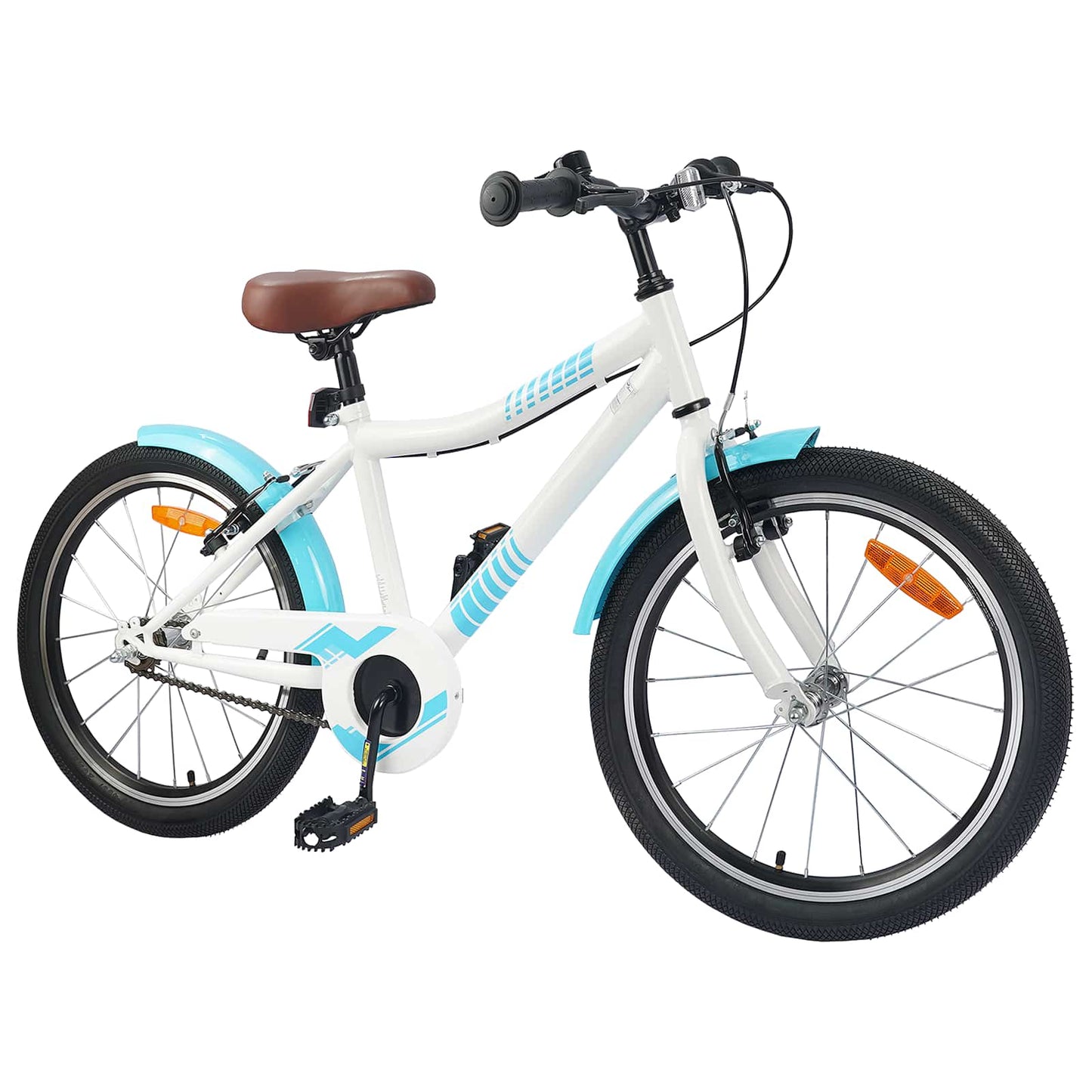 Bicicletta per Bambini 24 Pollici per 8-12 anni Blu Chiaro