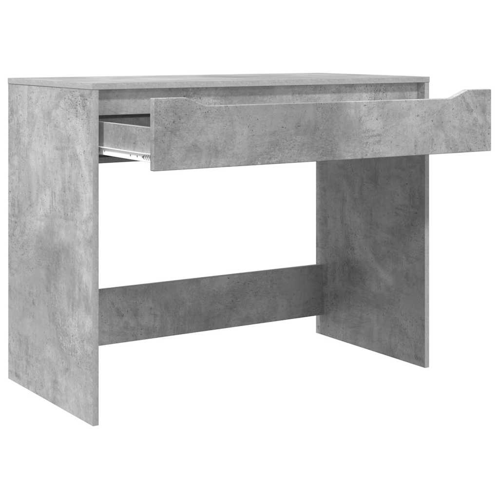 Scrivania Grigio cemento 100 x 50 x 78 cm Legno multistrato