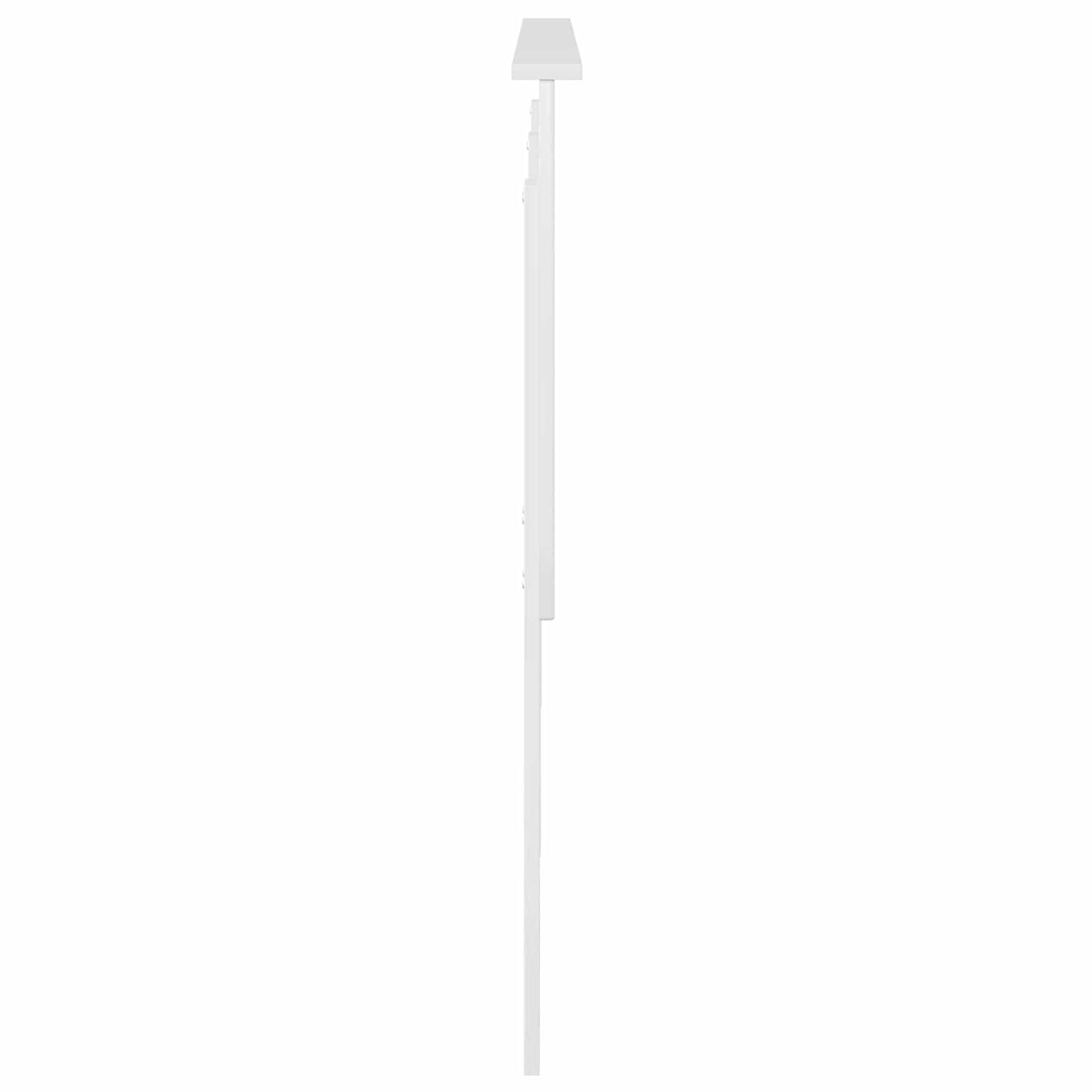 Testiera Bianco Lucido 180 cm Legno multistrato