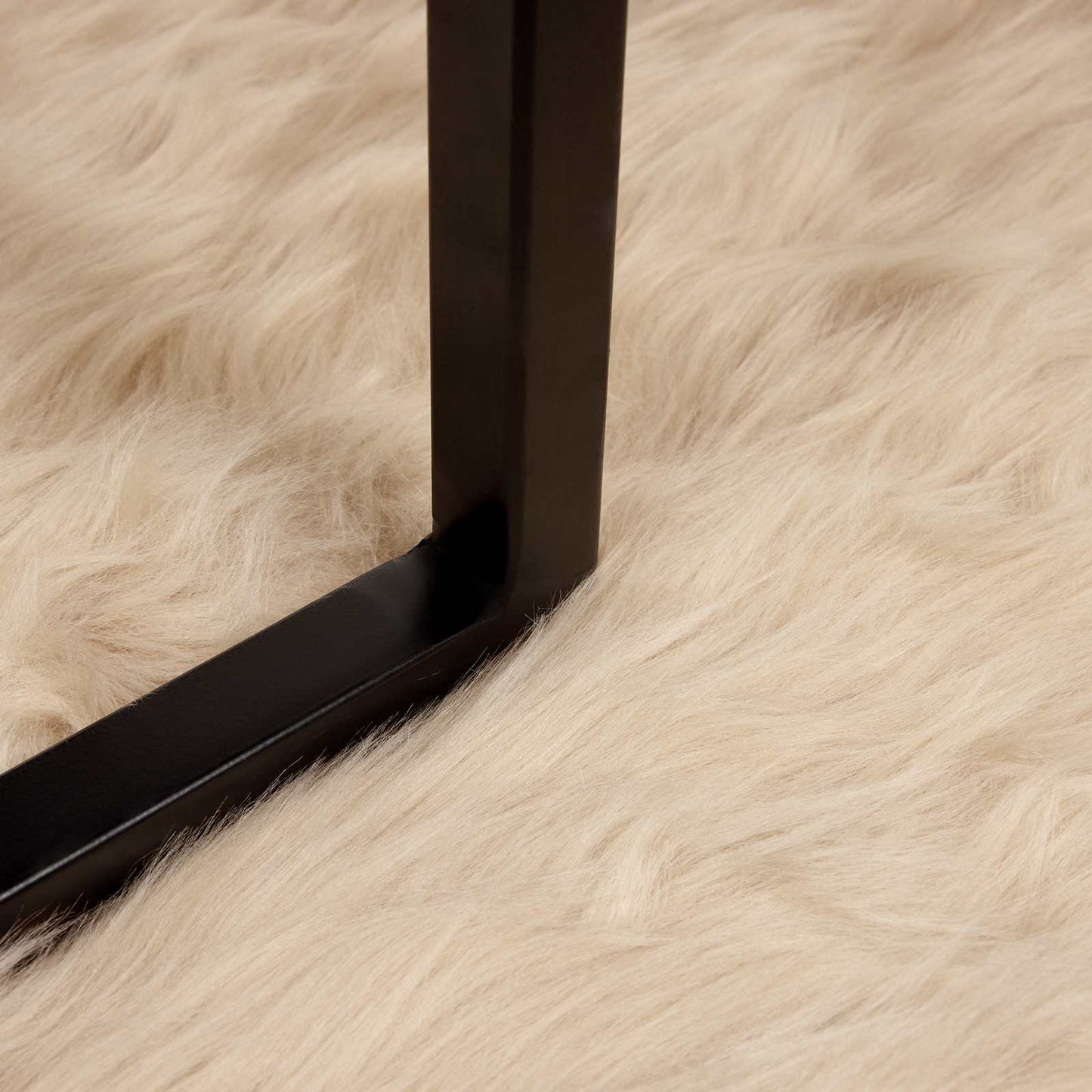 Tappeto Pecora Tafalla Beige 80 x 120 cm Poliestere