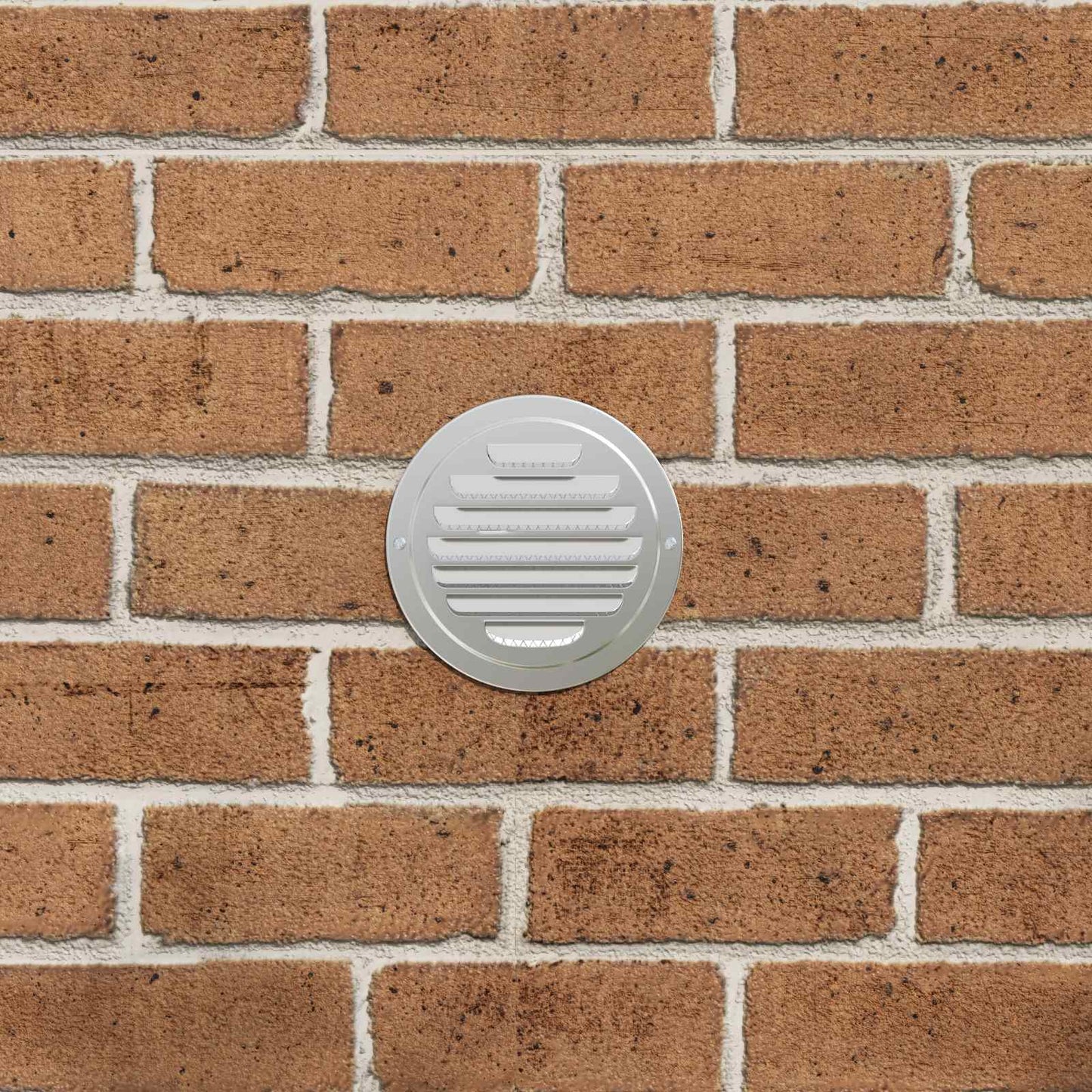 Coperture per ventilazione d'aria 4 pcs Argento 80 mm