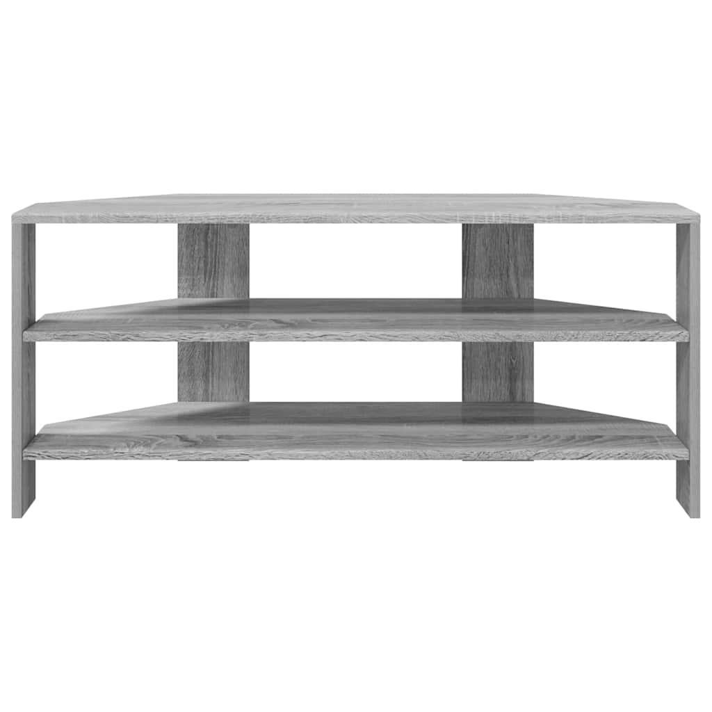 MobileTVAngolare Grigio Sonoma 102x40,5x45cm Legno multistrato