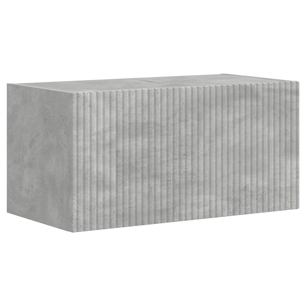 Mobile TV da parete 2 pcs Calcestruzzo 60 x 31 x 29,5 cm