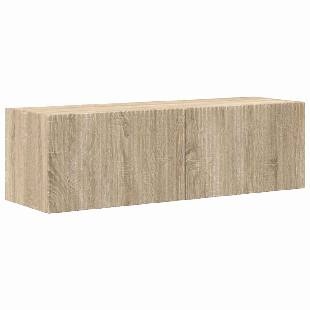 Mobile TV da parete Sonoma 98 x 31 x 29,5 cm Legno multistrato