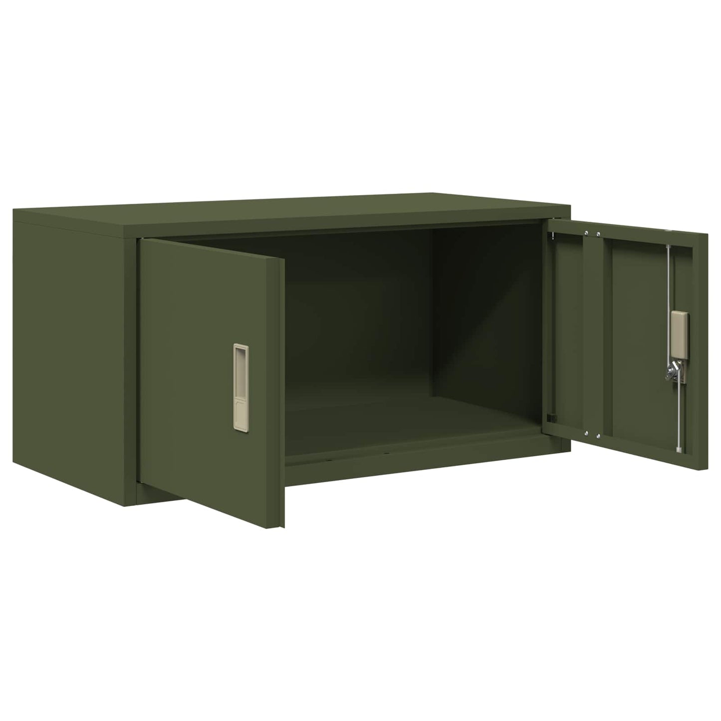 Armadio Verde oliva 80 x 40 x 40 cm Acciaio
