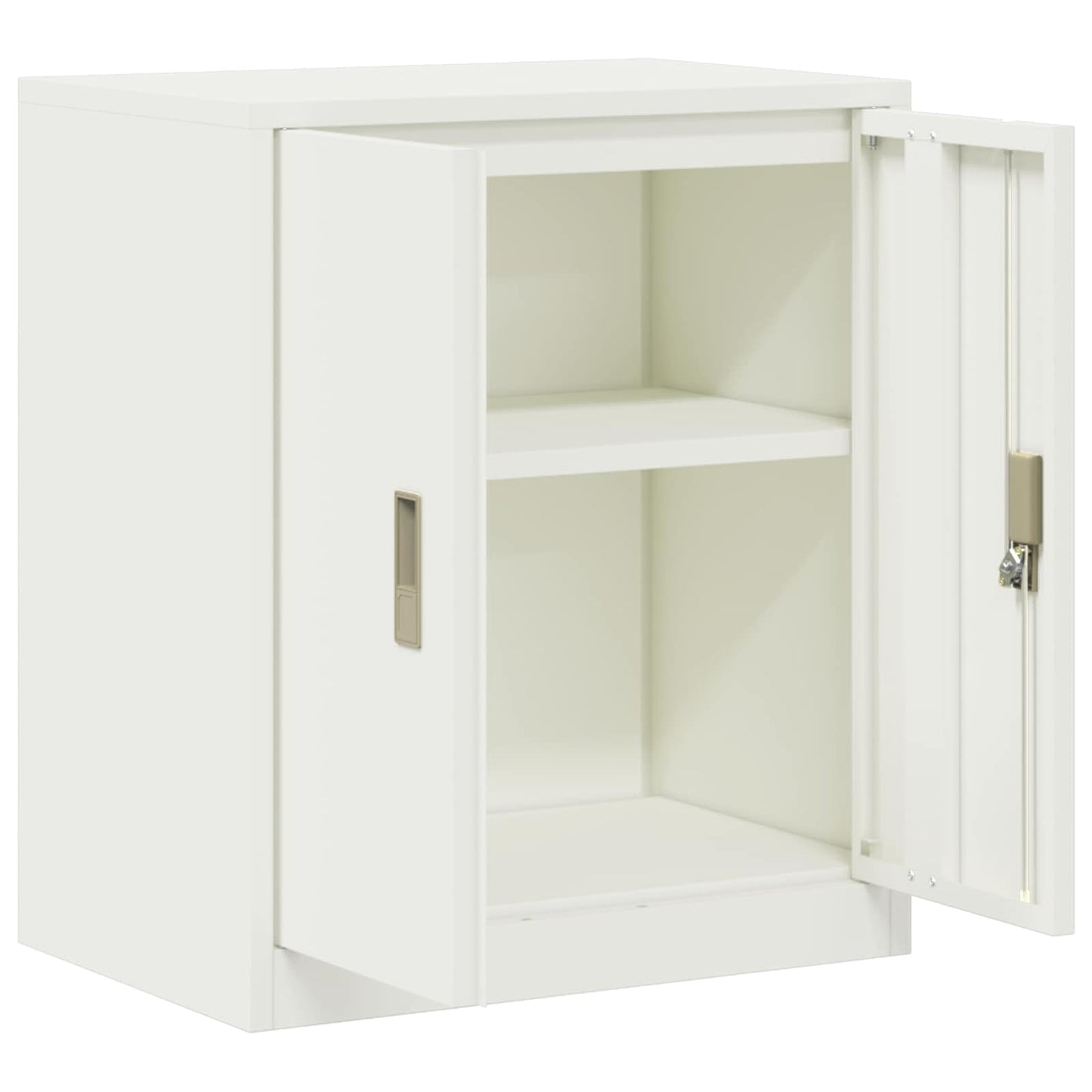 Armadio Bianco 60 x 40 x 70 cm Acciaio