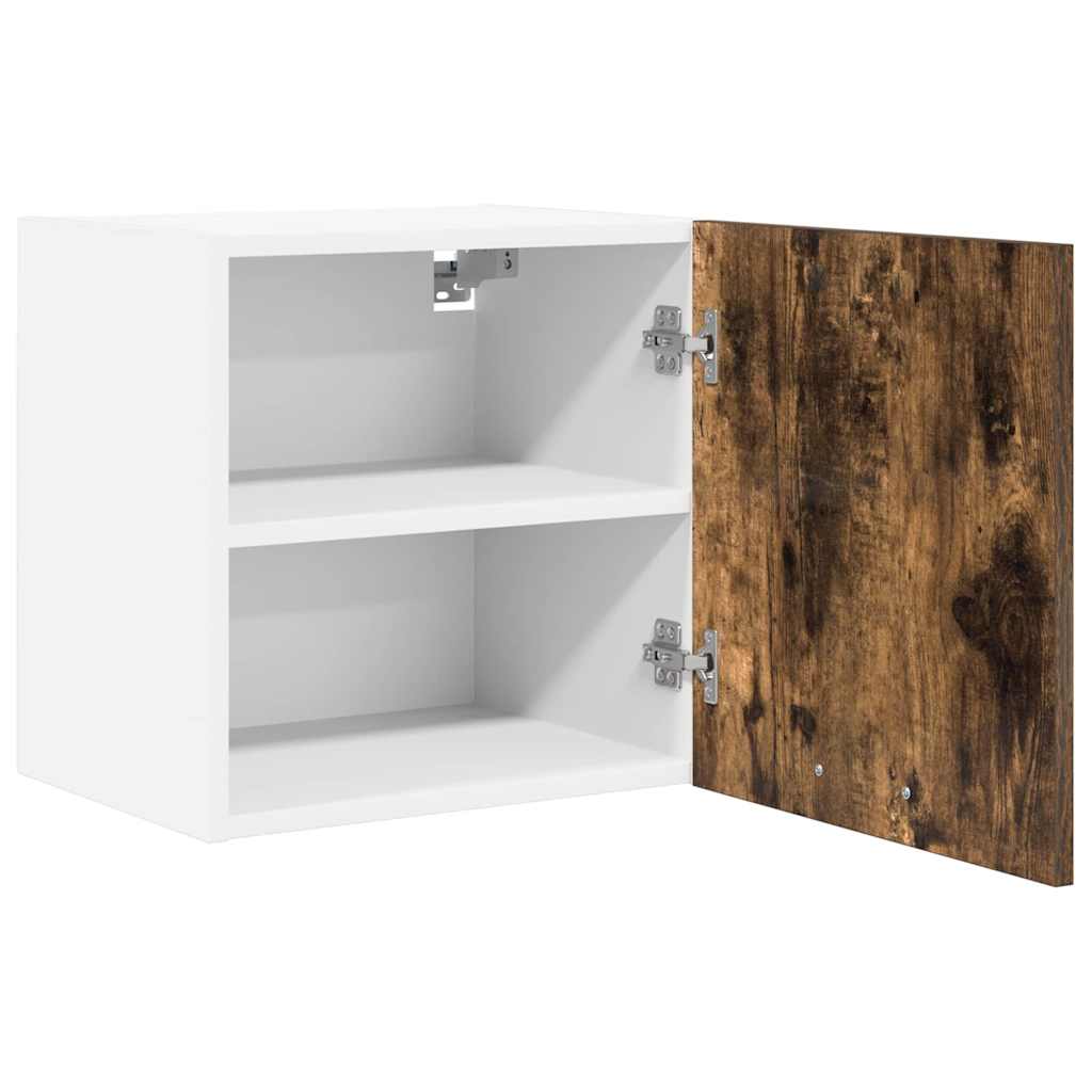 Armadio pensile Rovere Affumicato e Bianco 40 x 31 x 40 cm