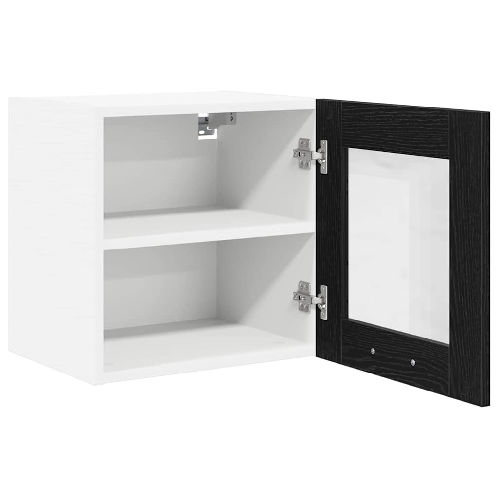 Armadio pensile Rovere Nero 40 x 31 x 40 cm Legno multistrato