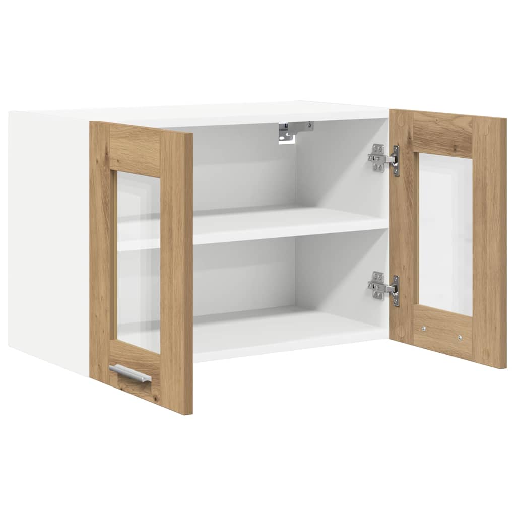 Armadio pensile con porta Rovere artigianale 60 x 31 x 40 cm