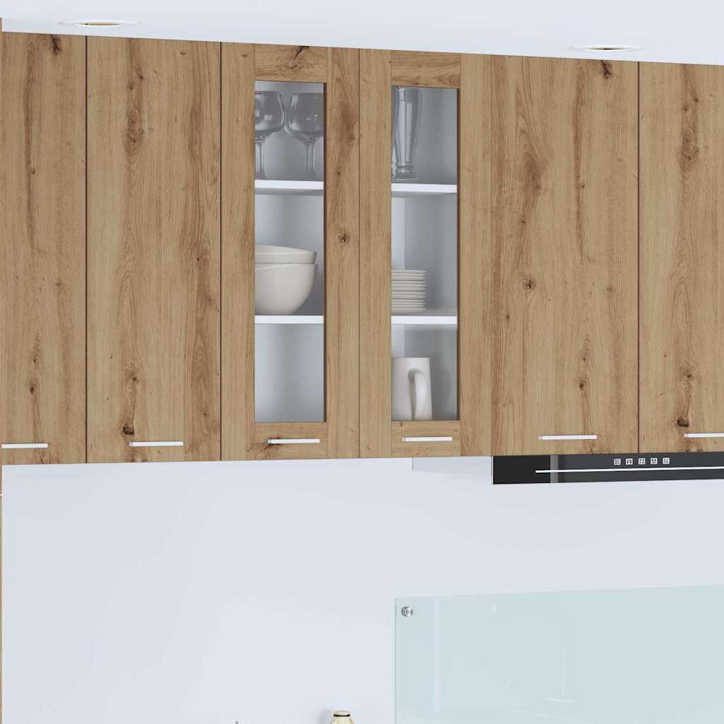 Armadio pensile Riga Rovere artigianale 60 x 31 x 80 cm